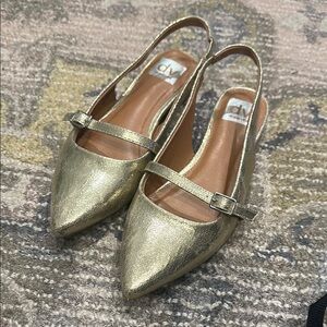 DV by Dolce Vita Gold Metallic Flats